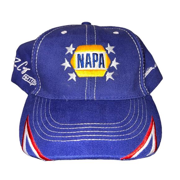 NAPA Chase Elliott #9 Hat Men Adjustable Blue Strap Baseball Cap NASCAR Racing - Picture 1 of 4